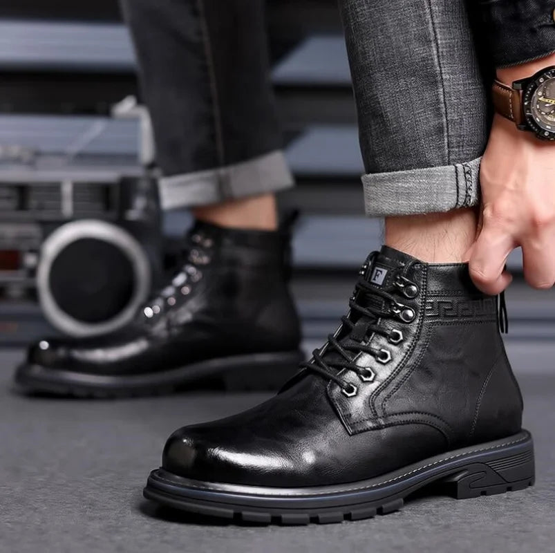 Alfred | Men's Leather Hiking Boots