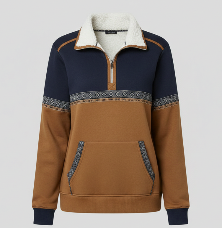 Robyn – Comfortable Half-Zip Pullover