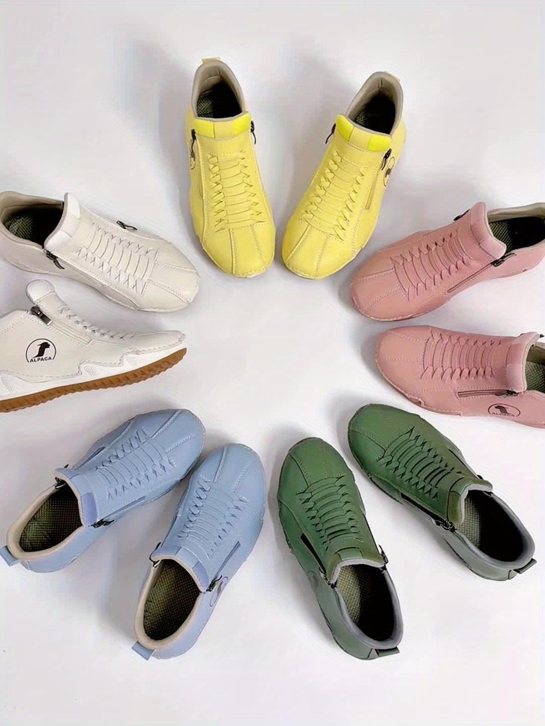 Juniper – Versatile All-Weather Comfort Shoes with Zipper Closure