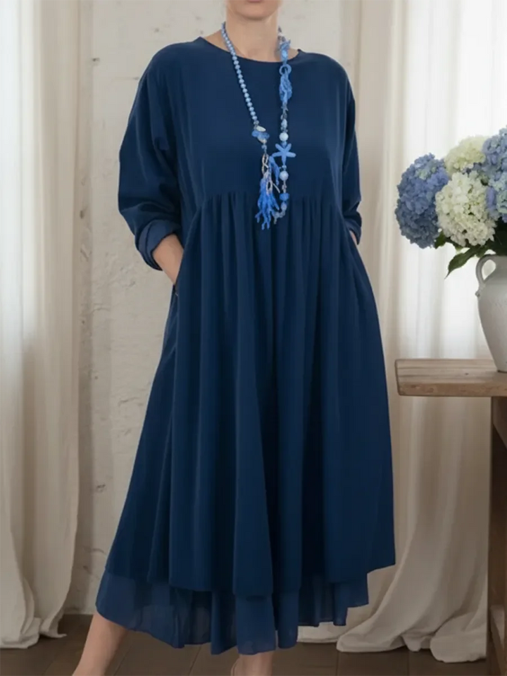 Margaret – Easygoing Cotton Midi Dress