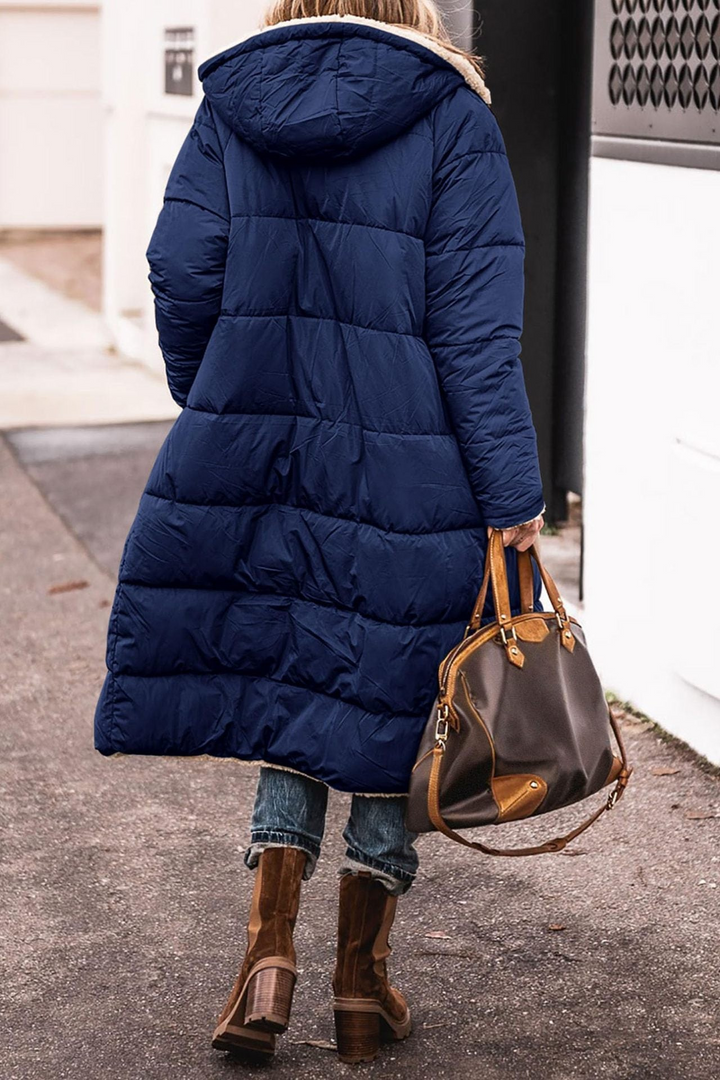 Amelia | Elegant Reversible Coat