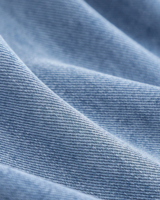 Iris™ | Denim & Camel Wool Blend Coat