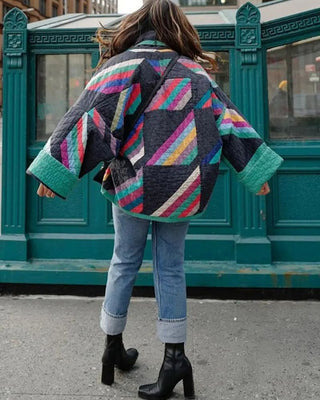 Velviette - Retro-Inspired Colorful Jacket