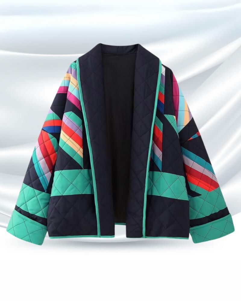 Velviette - Retro-Inspired Colorful Jacket