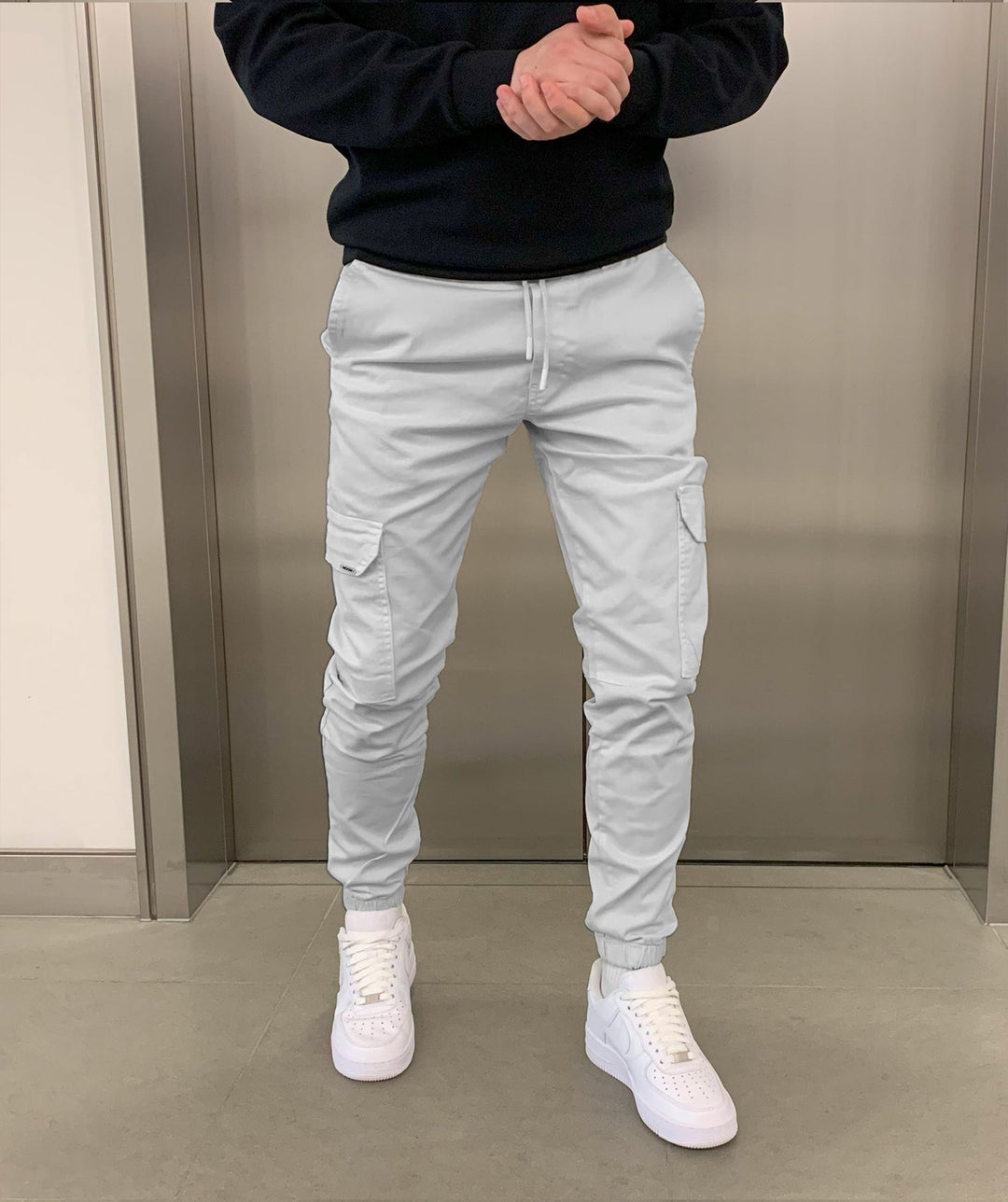 Crispin – Cargo Pants with Jogger Cut