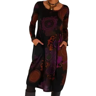 Clarissa - Boho Chic Midi Dress