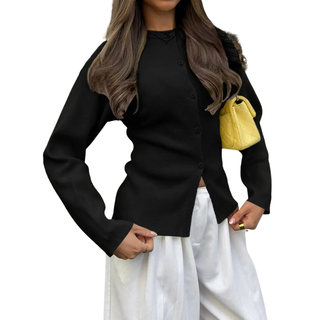 Contemporary Long Sleeve Cardigan