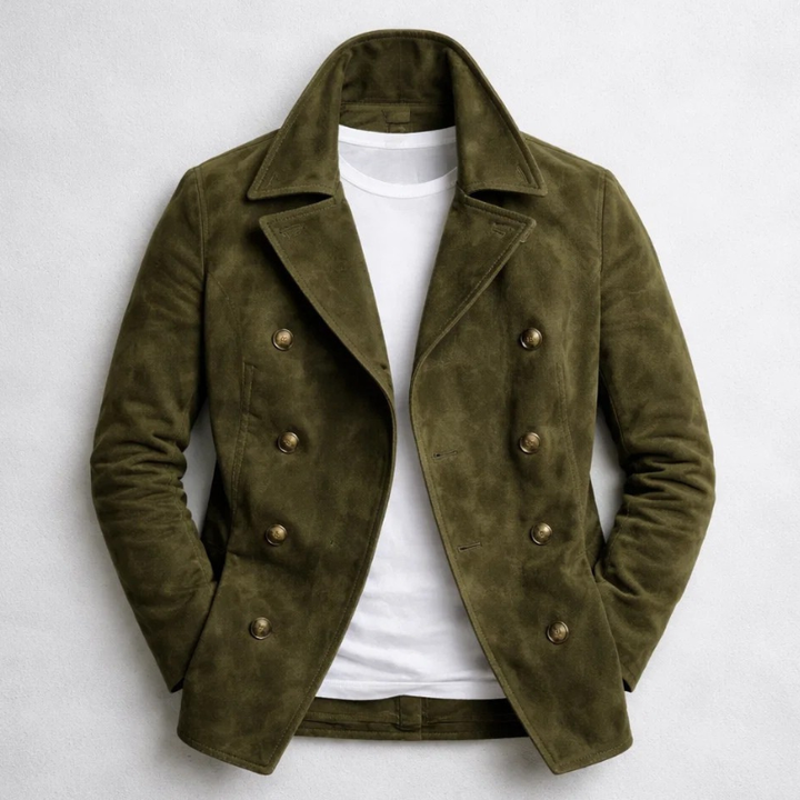 Piers – Luxe Suede Peacoat