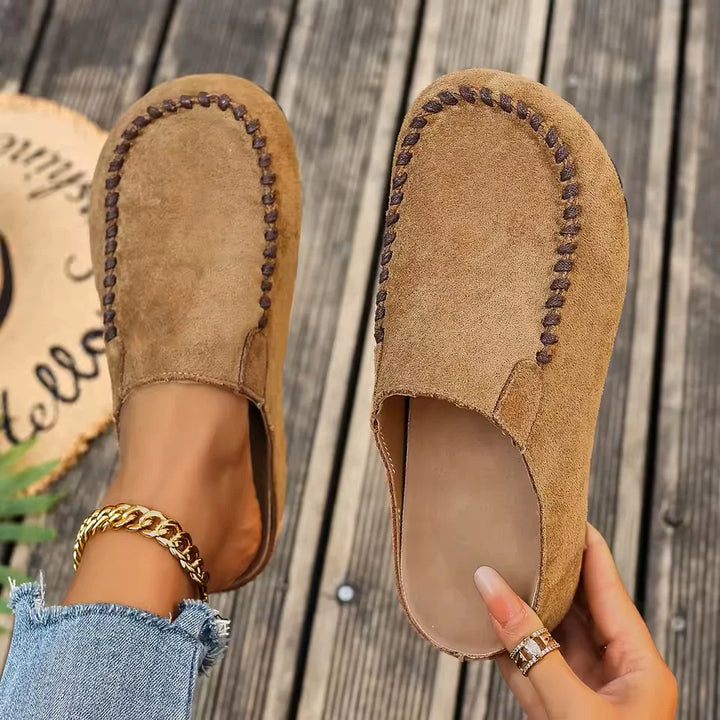 Darcie – Classic Leather Orthopaedic Mules