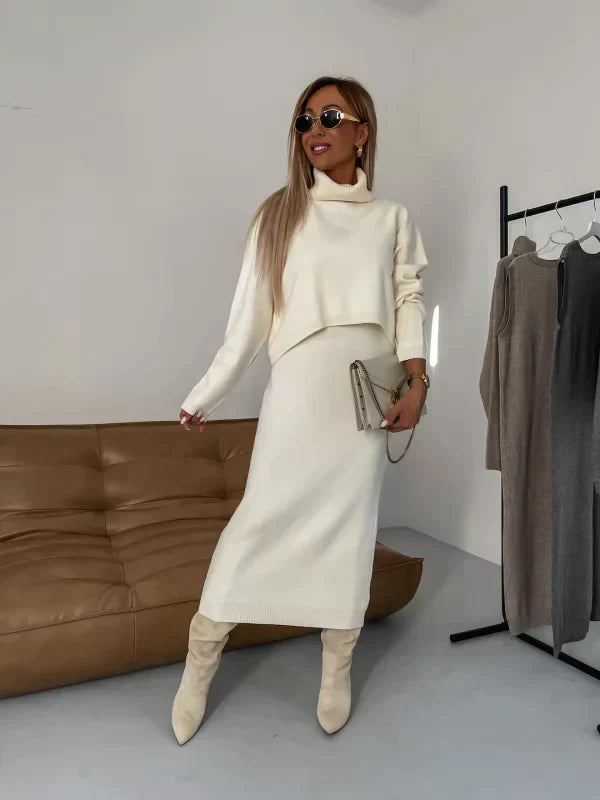 Rosie - Chic Jumper Dress Set