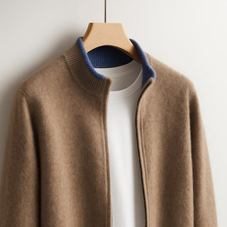 Isaac – Knitted Zip-Up Jacket