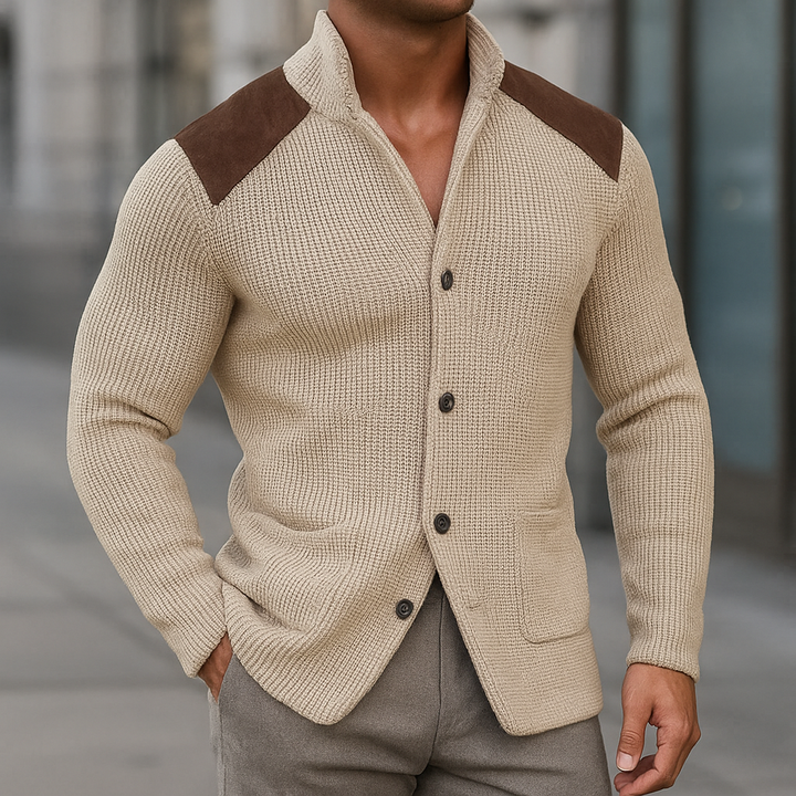 Matthew – Knit Blazer with Textured Finish