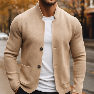Simeon - Cozy Textured Knit Cardigan
