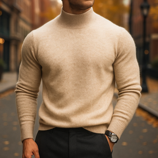 Owen - Luxury Merino Half Turtleneck
