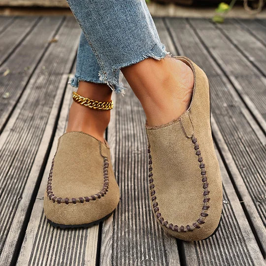 Darcie – Classic Leather Orthopaedic Mules
