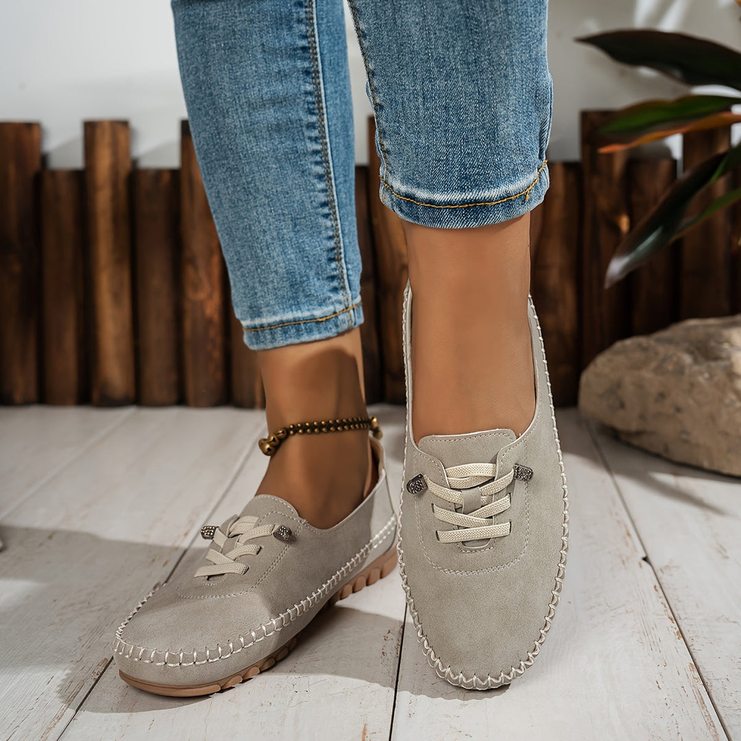 Araminta – Gentle Comfort Moccasins for Delicate Feet
