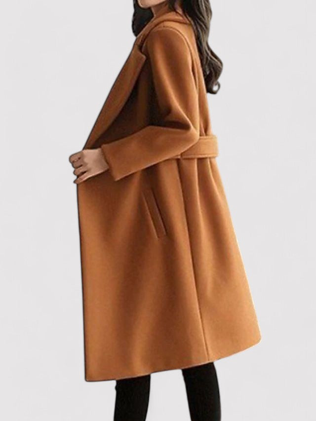 Skyler™ - Chic Belted Coat