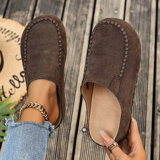 Darcie – Classic Leather Orthopaedic Mules