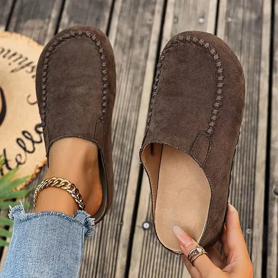 Darcie – Classic Leather Orthopaedic Mules