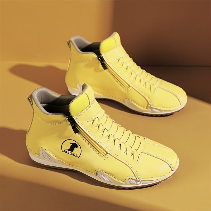 Juniper – Versatile All-Weather Comfort Shoes with Zipper Closure