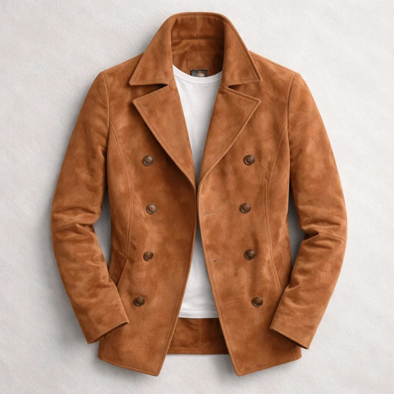 Piers – Luxe Suede Peacoat