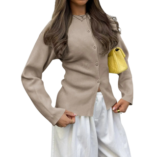 Contemporary Long Sleeve Cardigan