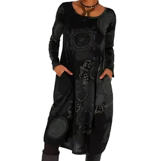 Clarissa - Boho Chic Midi Dress