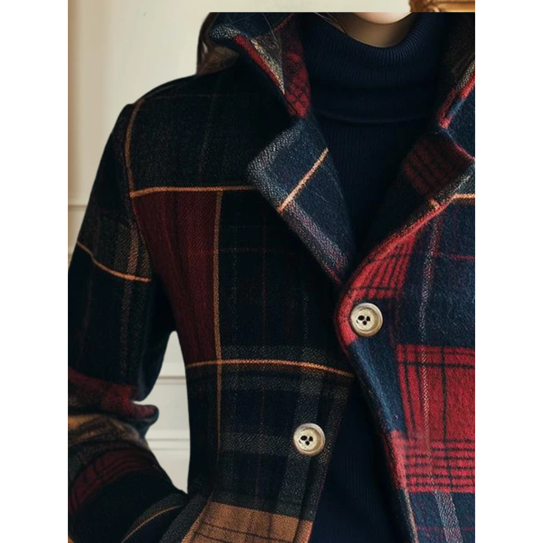 Jane – Timeless Plaid Women's Jacket