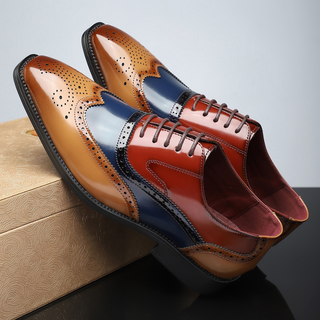 Classic Wingtip Brogue Shoes