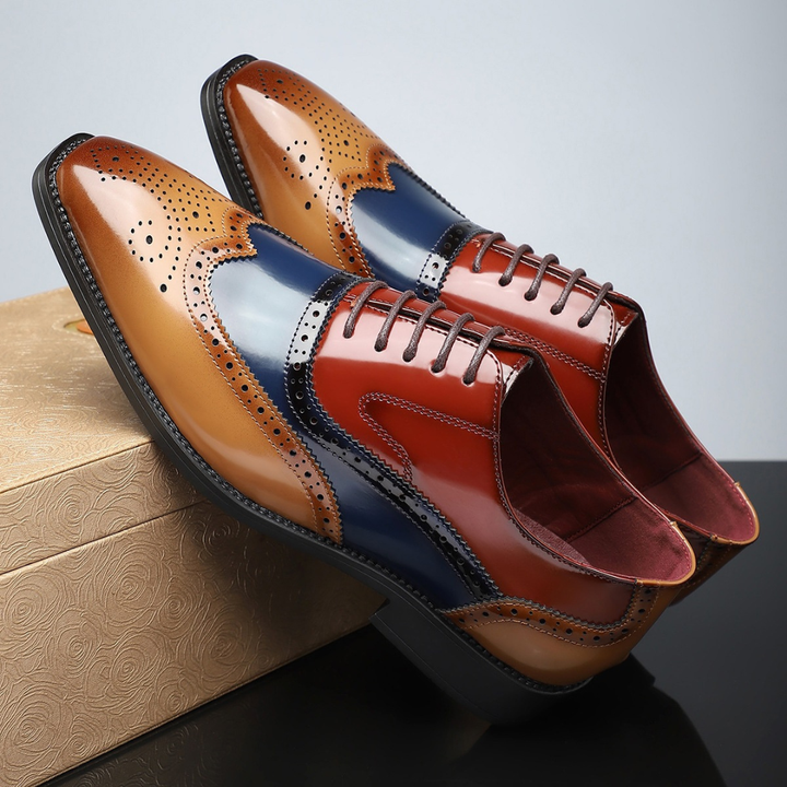 Classic Wingtip Brogue Shoes