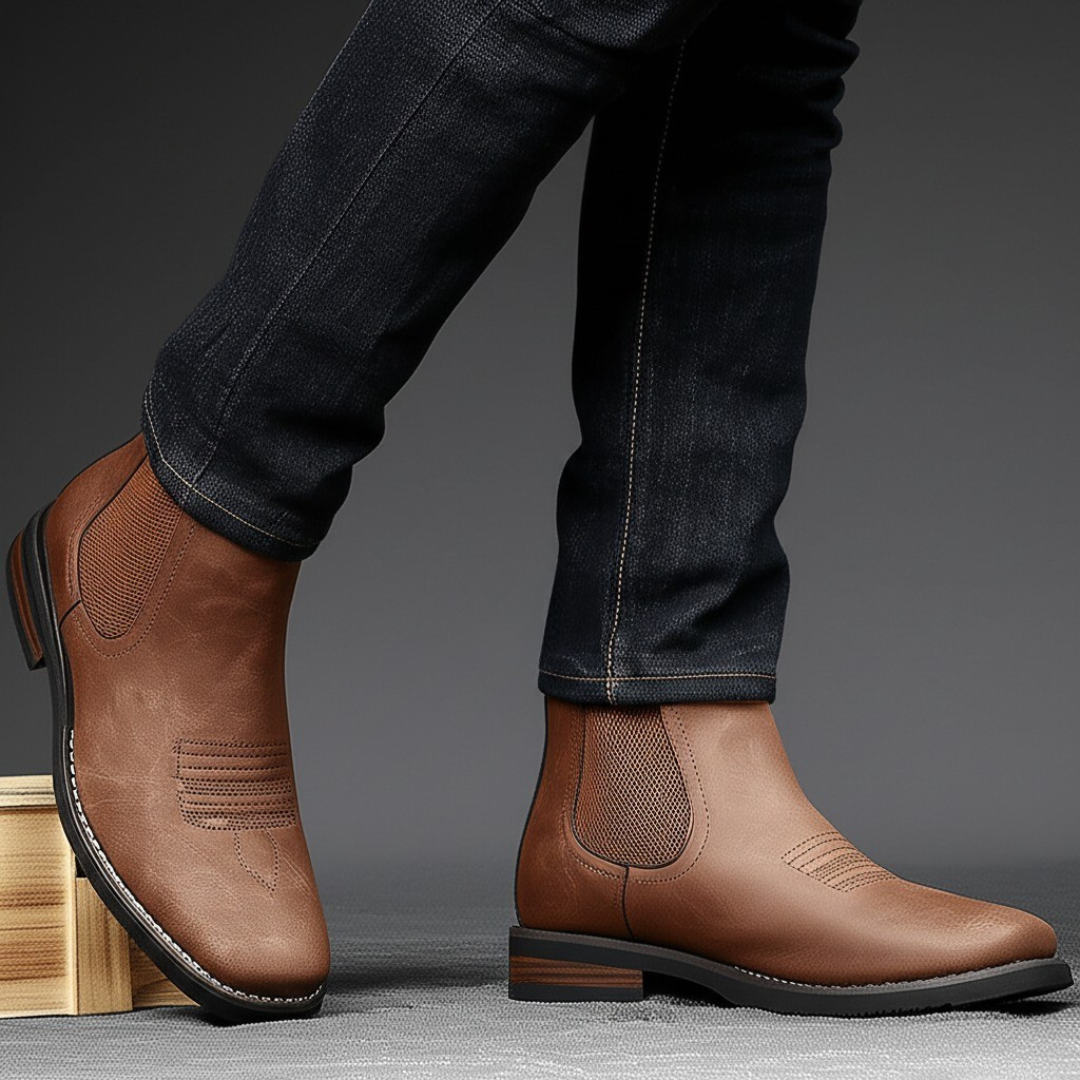 Hugo – Durable Leather Boots for Everyday Wear