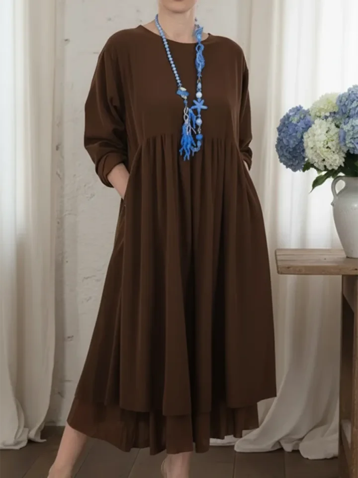Margaret – Easygoing Cotton Midi Dress