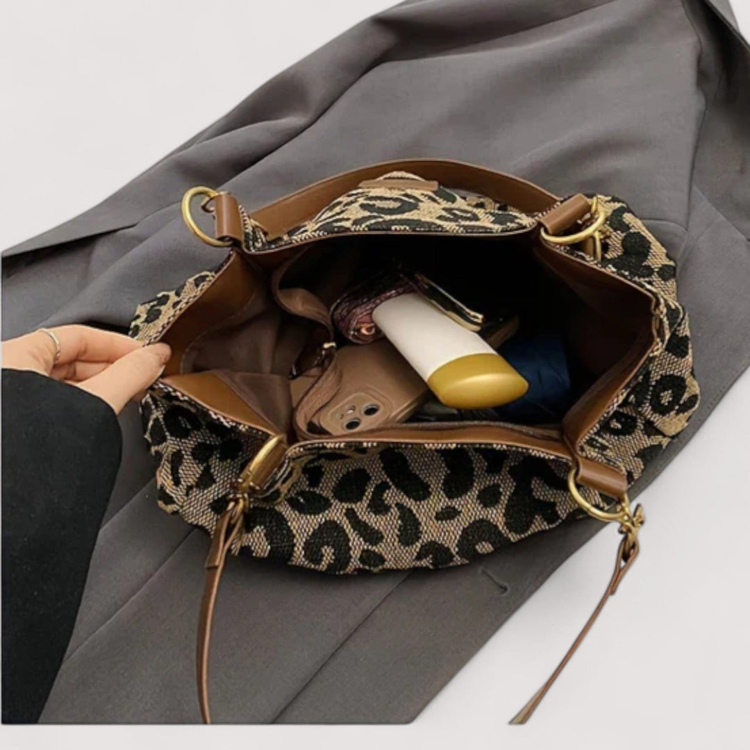 Leopard Canvas Shopping Bag