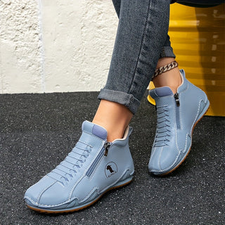 Juniper – Versatile All-Weather Comfort Shoes with Zipper Closure
