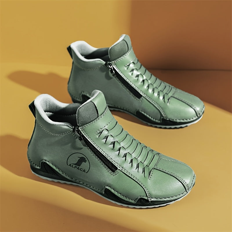 Juniper – Versatile All-Weather Comfort Shoes with Zipper Closure