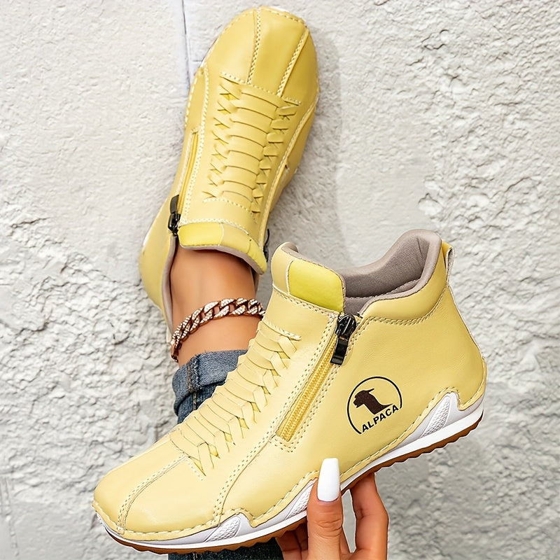 Juniper – Versatile All-Weather Comfort Shoes with Zipper Closure