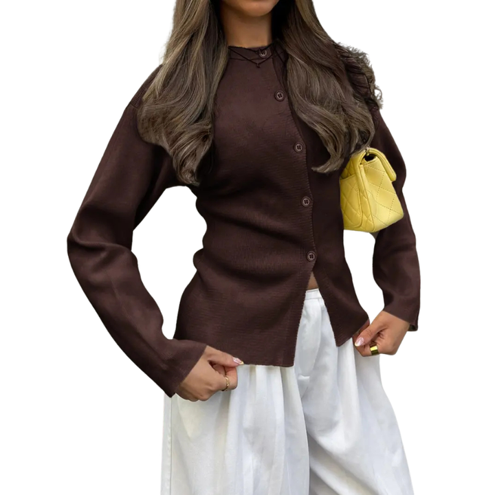 Contemporary Long Sleeve Cardigan