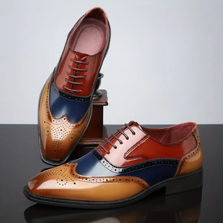 Classic Wingtip Brogue Shoes