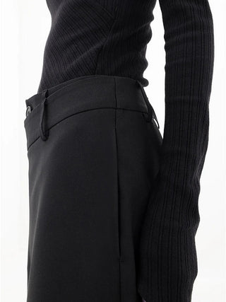 Avery - Wide Leg Asymmetric Trousers