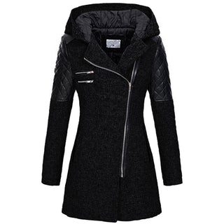 Zoë™ - Trendy Asymmetrical Zipper Winter Coat