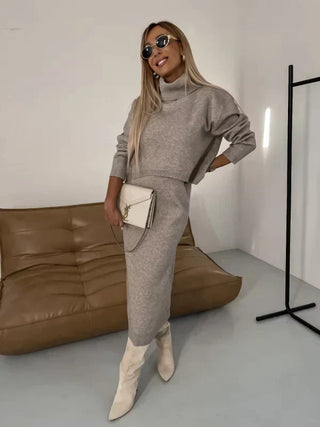 Rosie - Chic Jumper Dress Set