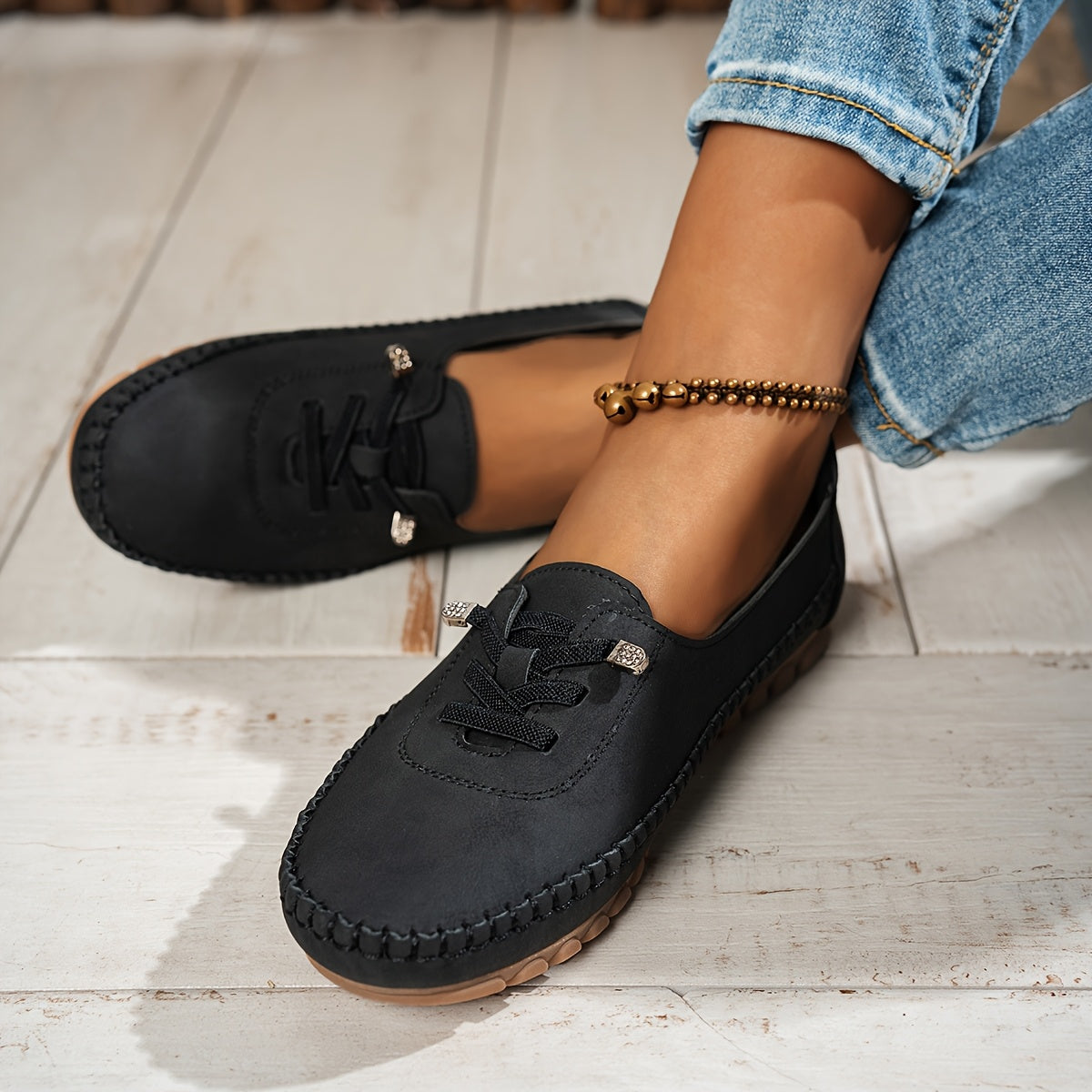 Araminta – Gentle Comfort Moccasins for Delicate Feet