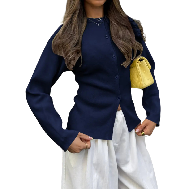 Contemporary Long Sleeve Cardigan