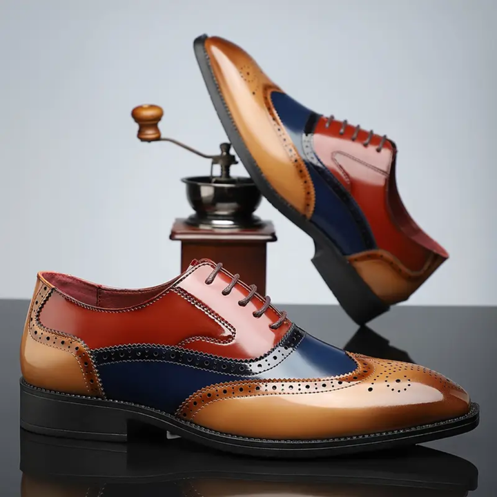 Classic Wingtip Brogue Shoes