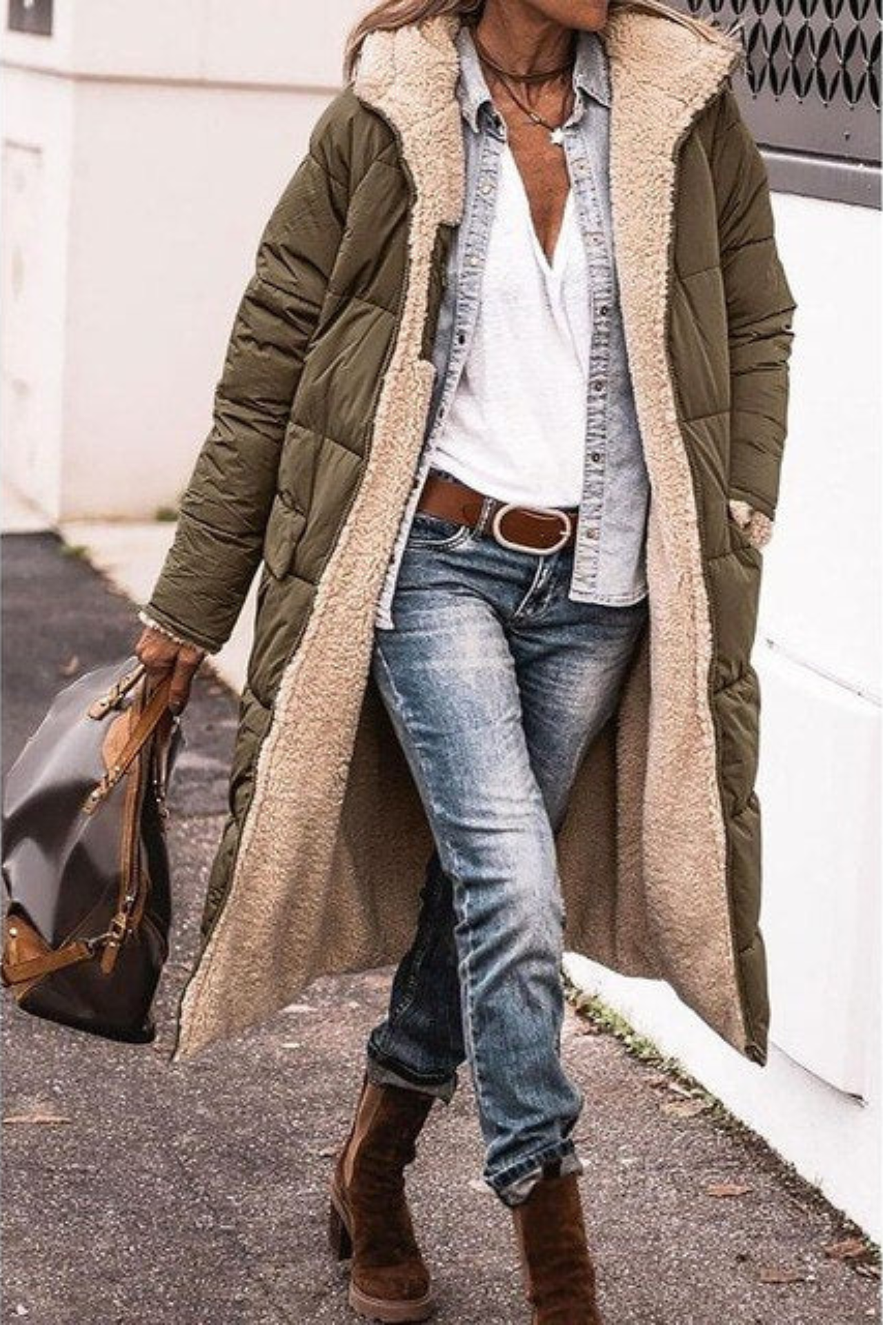 Amelia | Elegant Reversible Coat