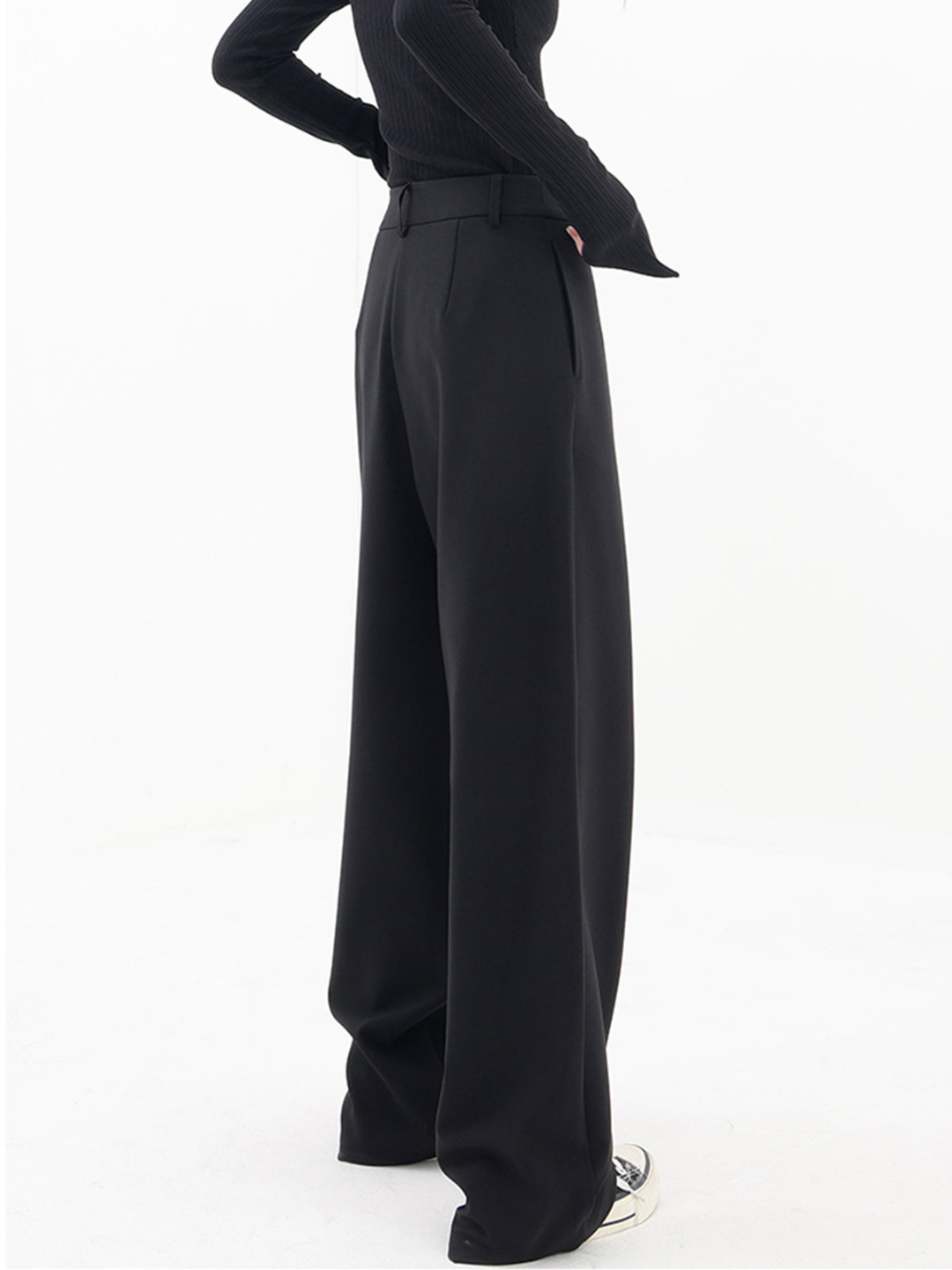 Avery - Wide Leg Asymmetric Trousers