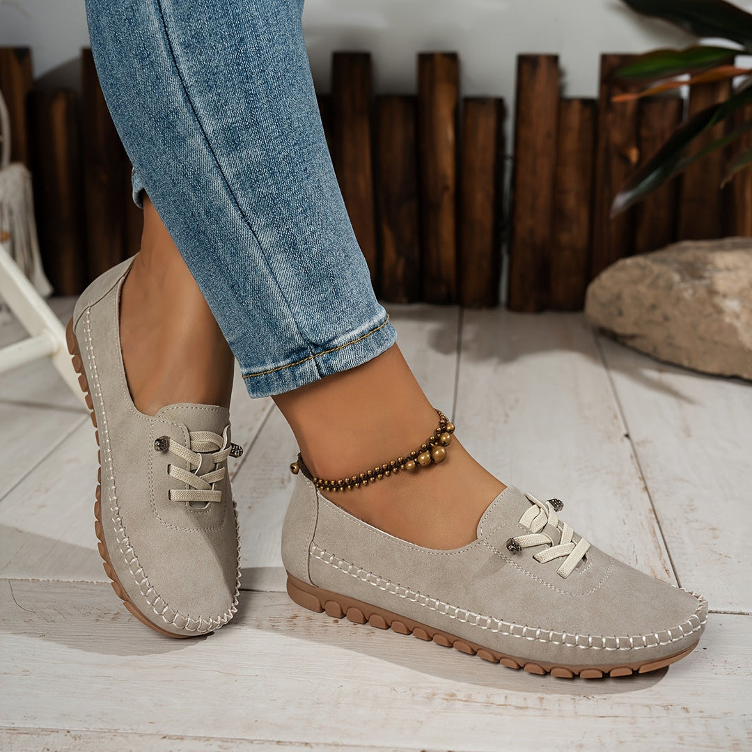 Araminta – Gentle Comfort Moccasins for Delicate Feet