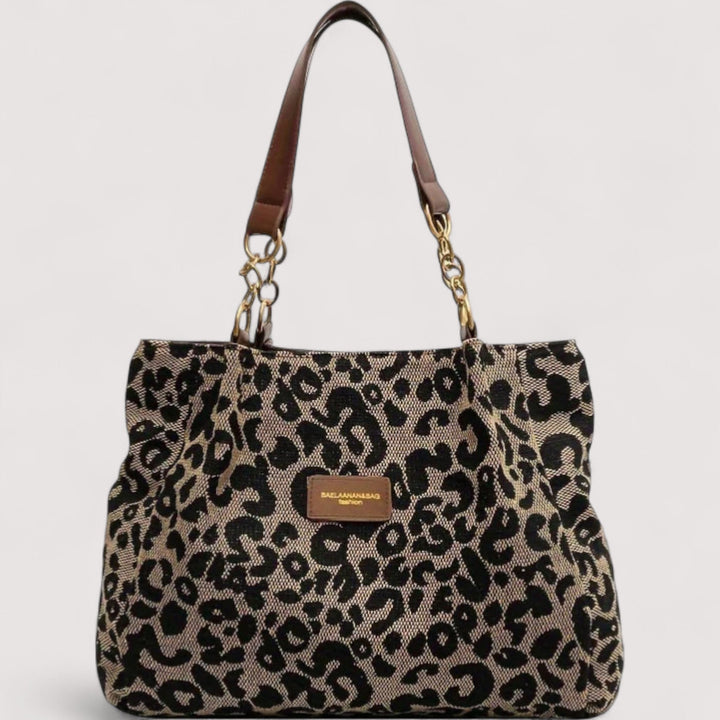 Leopard Canvas Shopping Bag