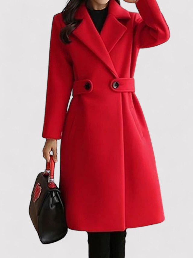 Skyler™ - Chic Belted Coat