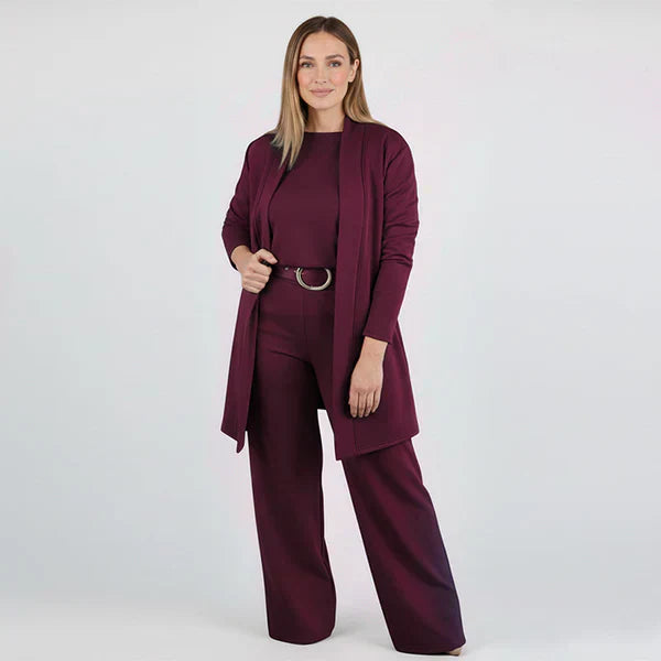 Lucy – Chic 3-Piece Stretch Ensemble